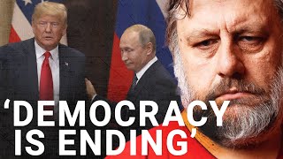 Slavoj Žižek Trump Himmler Putin and Atheist Christianity  Žižeks plot to save the West [upl. by Yendroc]