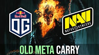 OG vs NAVI — Old Meta Carry [upl. by Cartwell]