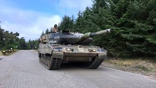 Se forsvarets Leopard 2 A5 kampvogn [upl. by Alviani151]