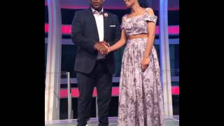 AWKWARD Pearl Thusi amp Robert Marawa TOGETHER [upl. by Enimrac]