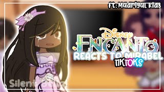 🪔 ENCANTO 🍵 Reacts to MIRABEL TikToks  ENCANTO REACTION ⚡  Silent Bellaa roadto8k [upl. by Weksler]