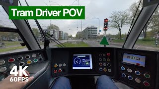 Preparing the tram before a shift  🚊 4K Tram Driver POV  🇳🇱 The Hague  Siemens Avenio [upl. by Ailel]