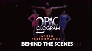 2pac Hologram Unseen Footage  Behind the Scenes [upl. by Blood]