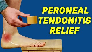 Peroneal Tendonitis Taping  Peroneal Tendinopathy Taping [upl. by Ais907]