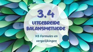 34 Uitgebreide balansmethode 2 vmboth [upl. by Michelsen]