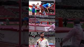 Mens high jump 2024  silver medal 🥇  athletics power  trending  motivation  viral short [upl. by Glinys166]