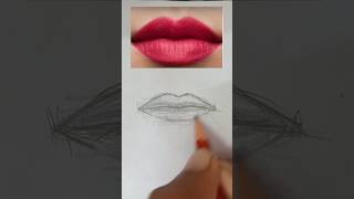 Drawing Lips👄easy stepbystep👄♥️♥️shortlipsdrawinglipseasystepsstepbystepsolutiondrawingart [upl. by Nnyw442]