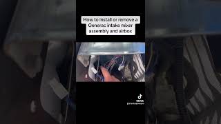 How to install or remove a Generac  Honeywell intake mixer assembly and air box generac honeywell [upl. by Haskell]