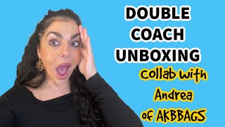 DOUBLE COACH UNBOXING AND REVIEW OF MINT amp SERF BANDIT BAG COLLAB WITH ANDREA OF AKBBAGS [upl. by Drice897]