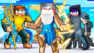 Having a GREEK GOD Family in Minecraft [upl. by Rellim64]