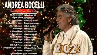 Andrea Bocelli Greatest Christmas Song 2023  Top 20 Most Famous Opera Pop Christmas Andrea Bocelli [upl. by Azitram]