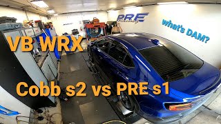 Dyno testing Cobb Stage 2 package on 2022 VB WRX and DAM discussion [upl. by Ahsekin188]