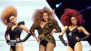 Beyoncé  Single Ladies Live At Glastonbury [upl. by Ahtoelc]