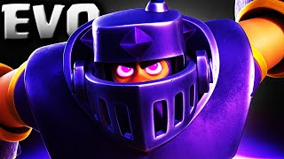 ¡¡¡MAZO IMPARABLE con MEGACABALLERO EVOLUCIONADO CLASH ROYALE  YoSoyRick [upl. by Enelehs]