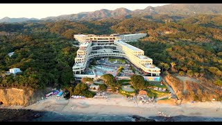 Luxury Hotel Build the middle of the Jungle SECRETS PUNTA MITA Mexico 4K [upl. by Orth]