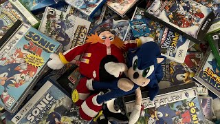 My ENTIRE SONIC GAME COLLECTION  LuigiFan [upl. by Iteerp]