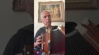 La Cardeuse Mélodie C 56 Cajun Accordion Martin lygeros music accordion [upl. by Aerdno]