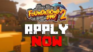 Foundations SMP Join Now Minecraft Bedrock [upl. by Ebocaj105]