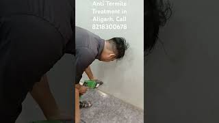 Anti Termite Treatment done by Pest Control Services And Products at Jalalpur Aligarh 8218300678 [upl. by Winne]