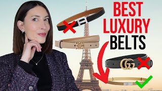 BEST DESIGNER BELTS TO BUY IN 2024  QUIET LUXURY AND NO LOGO BELTS  what to buy and avoid [upl. by Hudgens324]