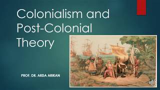 Colonialism and PostColonial Literary Criticism [upl. by Osmo]