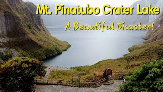 Mt Pinatubo A Beautiful Disaster Drone Shot [upl. by Yenffad]