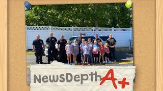 NewsDepth A Kirtland Elementary Celebrates First Responders [upl. by Nnylg]