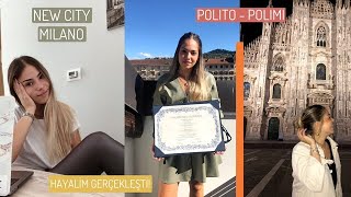 6 YIL SONRASI HAYALÄ°M GERÃ‡EKLEÅTÄ°  POLITECNICO DI MILANO MASTER [upl. by Eleinad170]