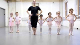 Joffrey Ballet School NYC Pre Ballet 1 Class for Ages 56  The Childrens Program [upl. by Ahsila]