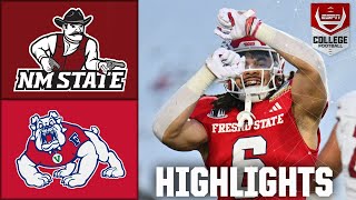 New Mexico Bowl New Mexico State Aggies vs Fresno State Bulldogs  Full Game Highlights [upl. by Rycca]