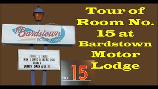 Tour of Bardstown Motor Lodge Room [upl. by Strohbehn]