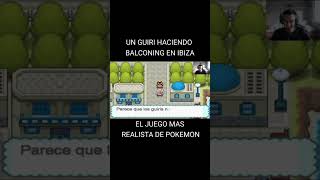 UN GUIRI HACIENDO BALCONING shorts pokemon iberia pokemoniberia españa ibiza balconing guiri [upl. by Adnyleb]