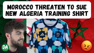 MOROCCO tried to SUE ADIDAS for new ALGERIA training jersey [upl. by Rebekkah962]