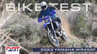 2023 YAMAHA WR450F Review  Dirt Bike Test [upl. by Einattirb864]