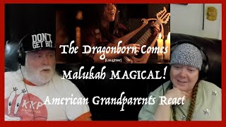 The Dragonborn Comes  Malukah MAGICAL Grandparents from Tennessee USA react first time reaction [upl. by Lerual528]