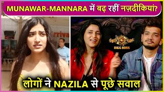 Munawar amp Mannaras Bond In Bigg Boss 17 Netizens Question Nazila If She Part Ways With Him [upl. by Conah]