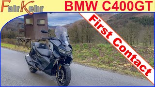 BMW C400GT  First Engine start ever [upl. by Rustie919]