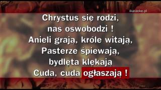 Kolęda  Dzisiaj w Betlejem karaoke [upl. by Ettevroc]