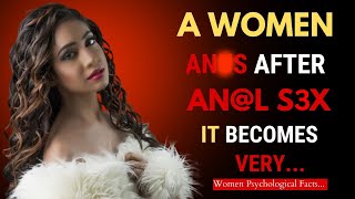 A Women Ans After Anl Sx It Becomes Very Womens Body Behavior And Psychological Facts [upl. by Holds]