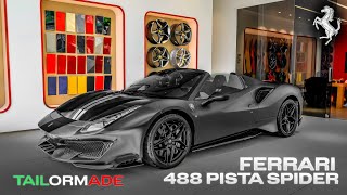 1 of 1  Ferrari 488 Pista Spider TailorMade  Ferrari Ulrich [upl. by Scharf]