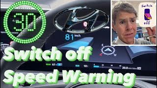 Fastest way to switch off intelligent speed limit assist warning on 2024 Hyundai [upl. by Muscolo629]