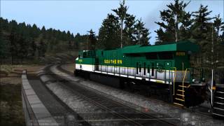 Train Simulator 2013  ES44NSHP Southern Railway [upl. by Grevera]