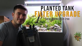 Nature Aquascape Planted Tank Filter UPGRADE Oase Biomaster 250 [upl. by Naujit524]