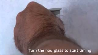 EcoSavers Showercoach Hourglass Productvideo [upl. by Verile560]