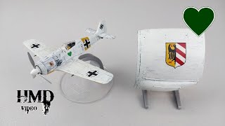 FockeWulf Fw 190A4 Luftwaffe JG 54 quotGrunherzquot Walter Nowotny Corgi US34308 172 Diecast Model [upl. by Allemaj]