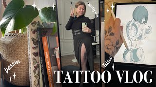 Tattoo Artist Diaries  Episode 4  Anemone tatouage tattooartist [upl. by Enailil]