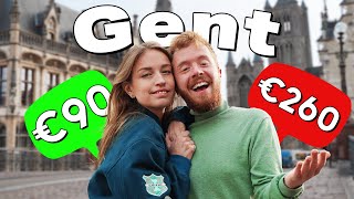 48 uur in GENT 🤩 Budget vs Luxe 💸 [upl. by Ferree]