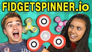 FIDGET SPINNER GAME WHY  Spinzio React Gaming [upl. by Bald]