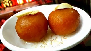 Instant Bread Gulab Jamun Recipe [upl. by Aydiv]