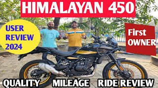 HIMALAYAN 450  HIMALAYAN 450 MALAYALAM  USER REVIEW  RIDE REVIEW MALAYALAM  NEW HIMALAYAN 2024 [upl. by Nancey]